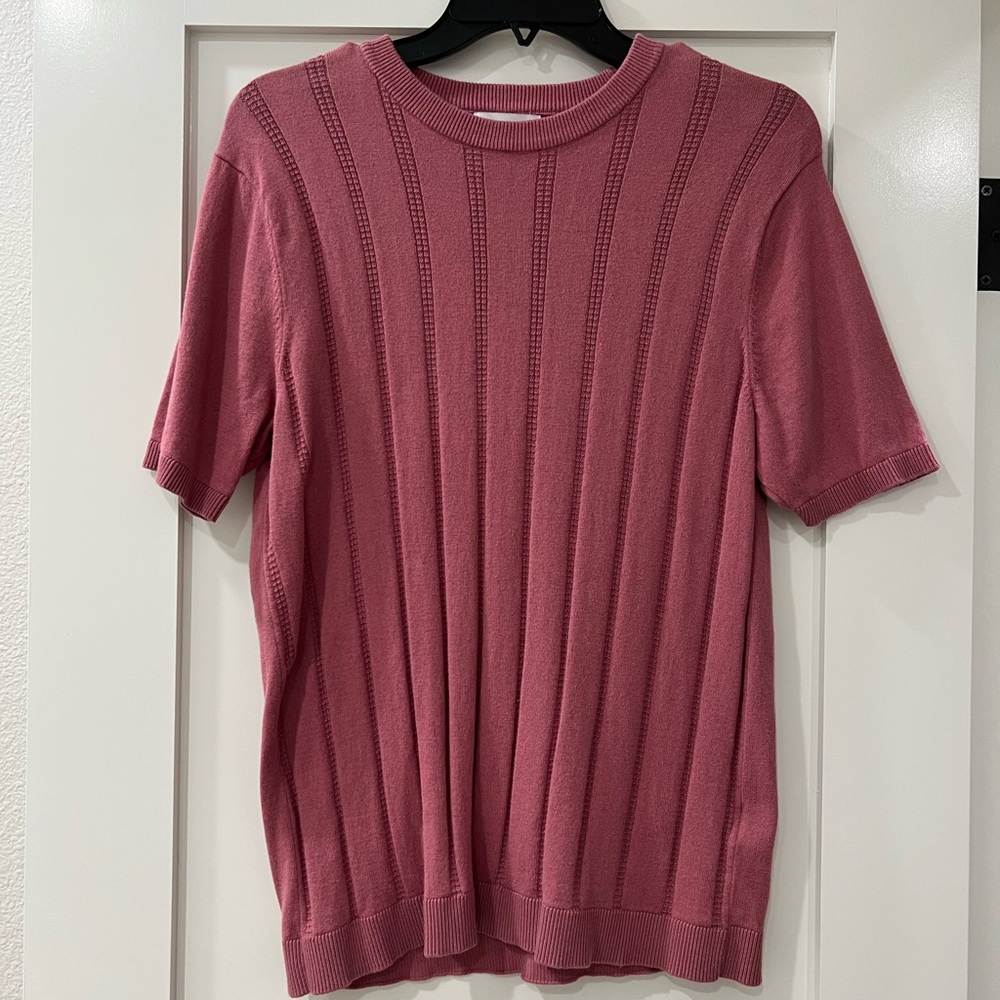 Topman Pink Slim Fit Shirt | Medium